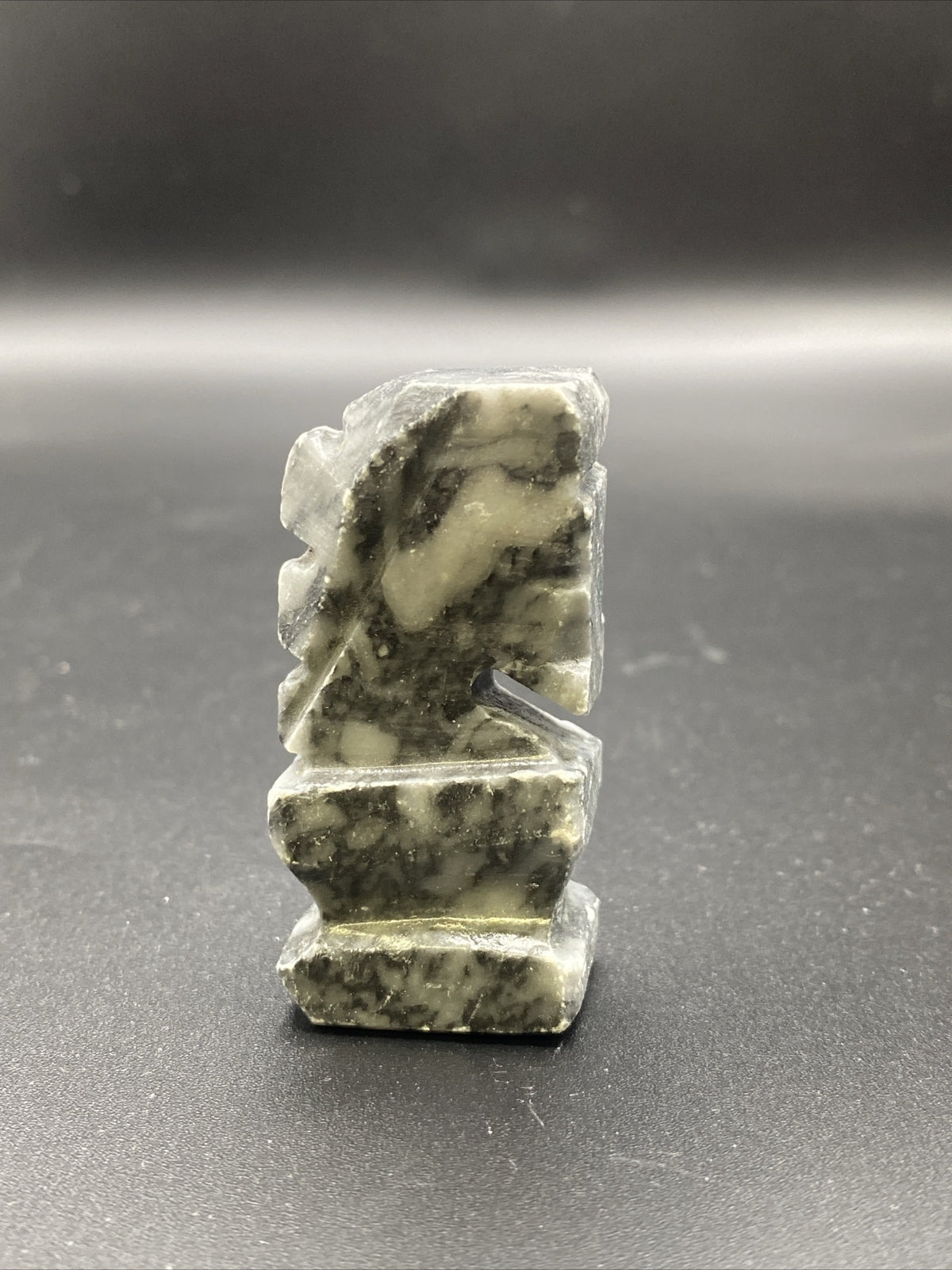 2"  Gray GREY Marble  Onyx Stone Replacement Chess Piece KNIGHT HORSE