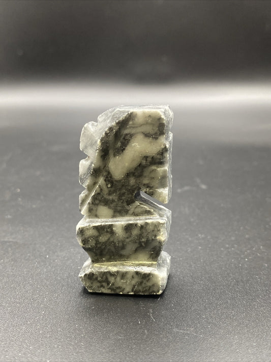 2"  Gray GREY Marble  Onyx Stone Replacement Chess Piece KNIGHT HORSE