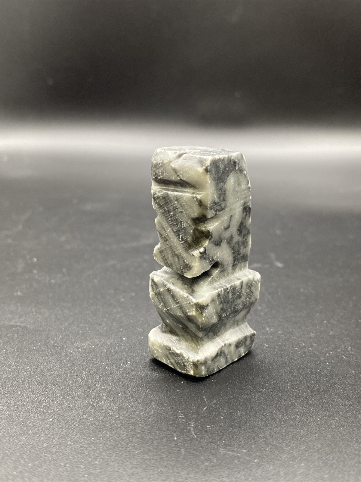 2"  Gray GREY Marble  Onyx Stone Replacement Chess Piece KNIGHT HORSE