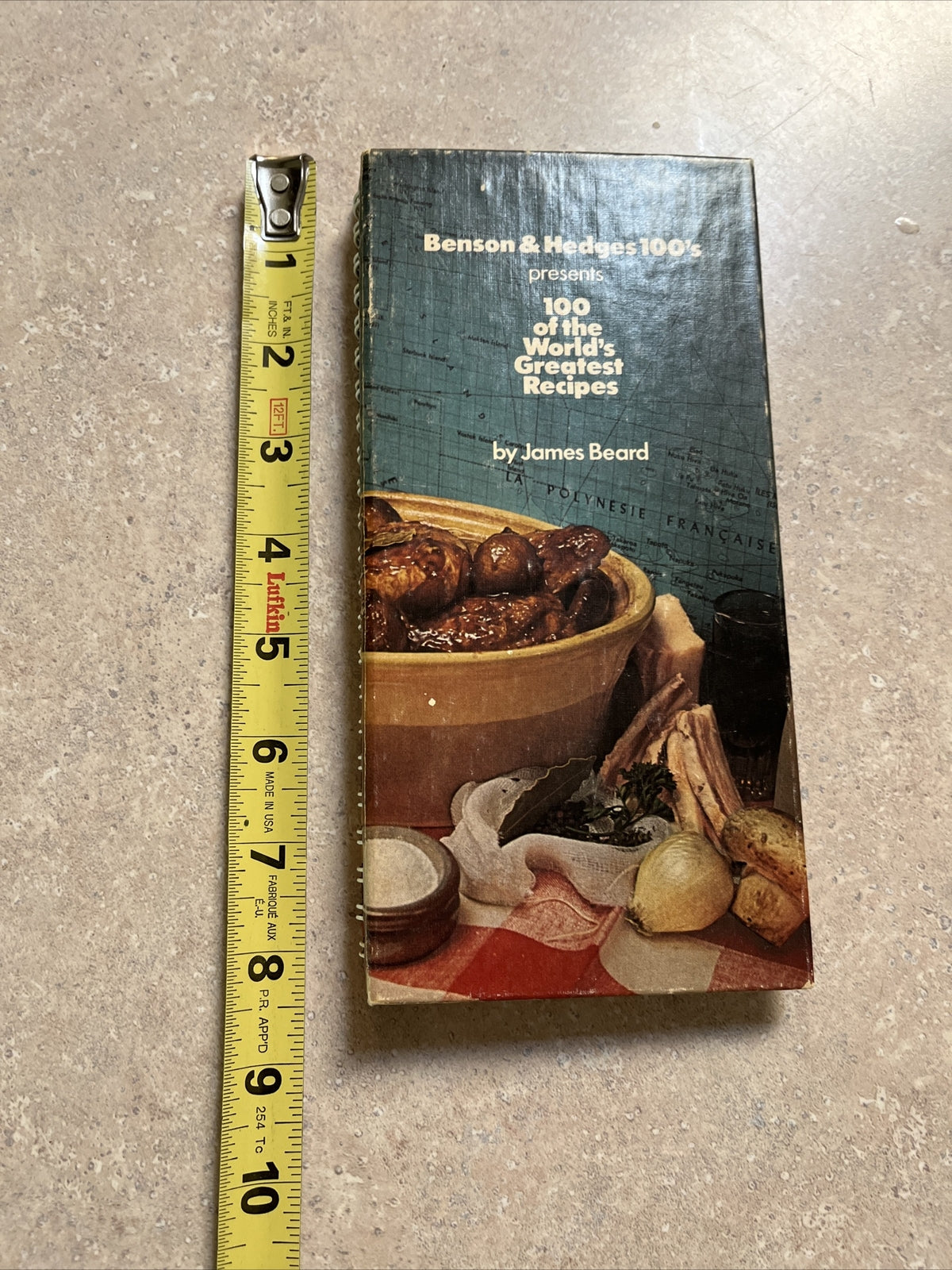 Vintage 1976 Benson & Hedges 100 Of the World's Best Recipes