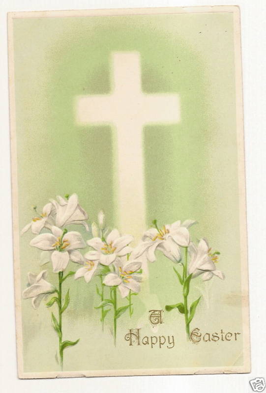 John Winsch Lily Flower Easter Postcard