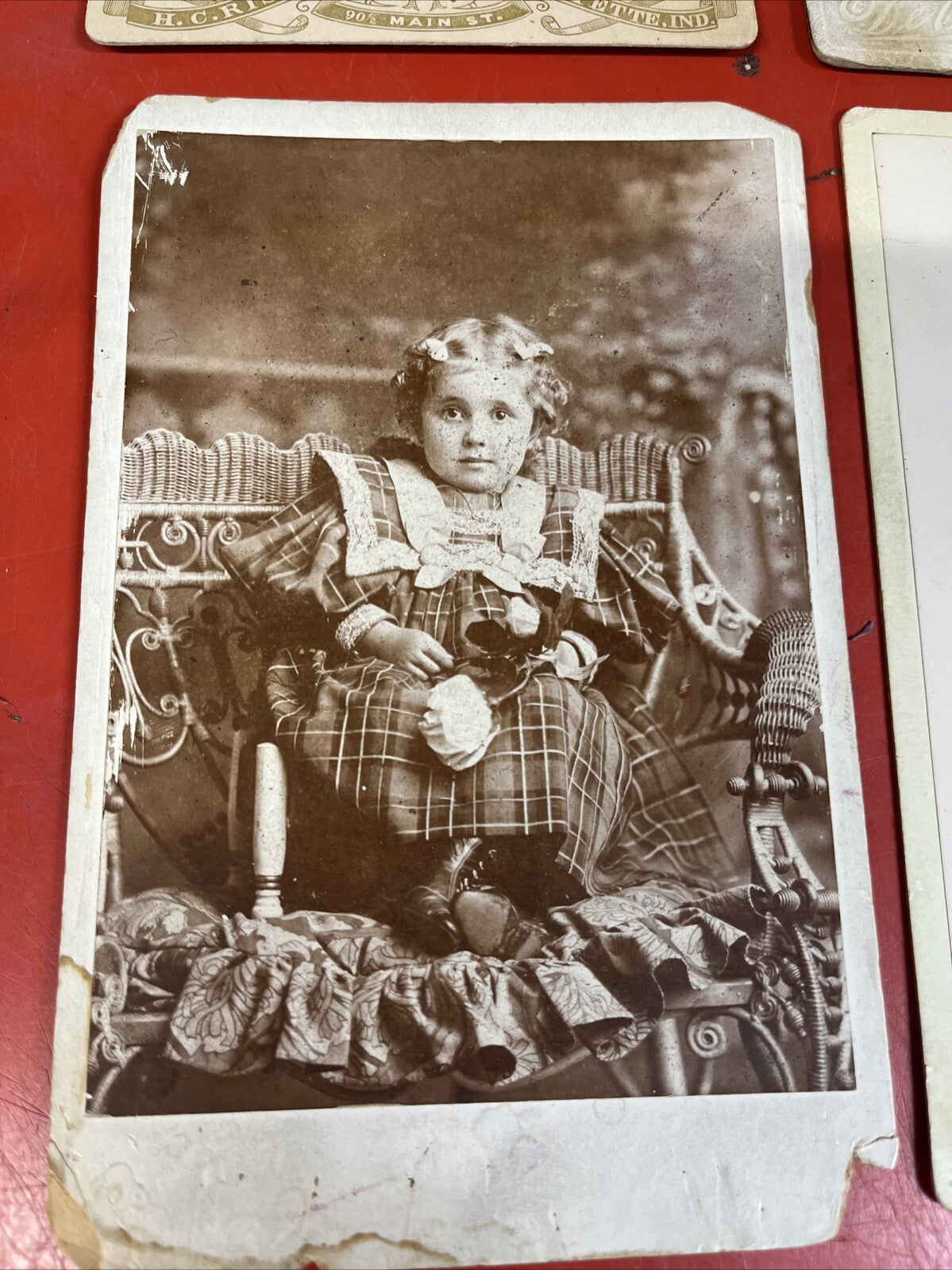antique cabinet card lot of 6