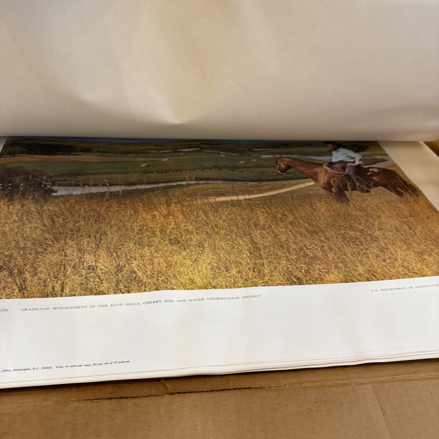 Complete Set Of US Dept. Agriculture "America the Beautiful" Prints - 52 Prints