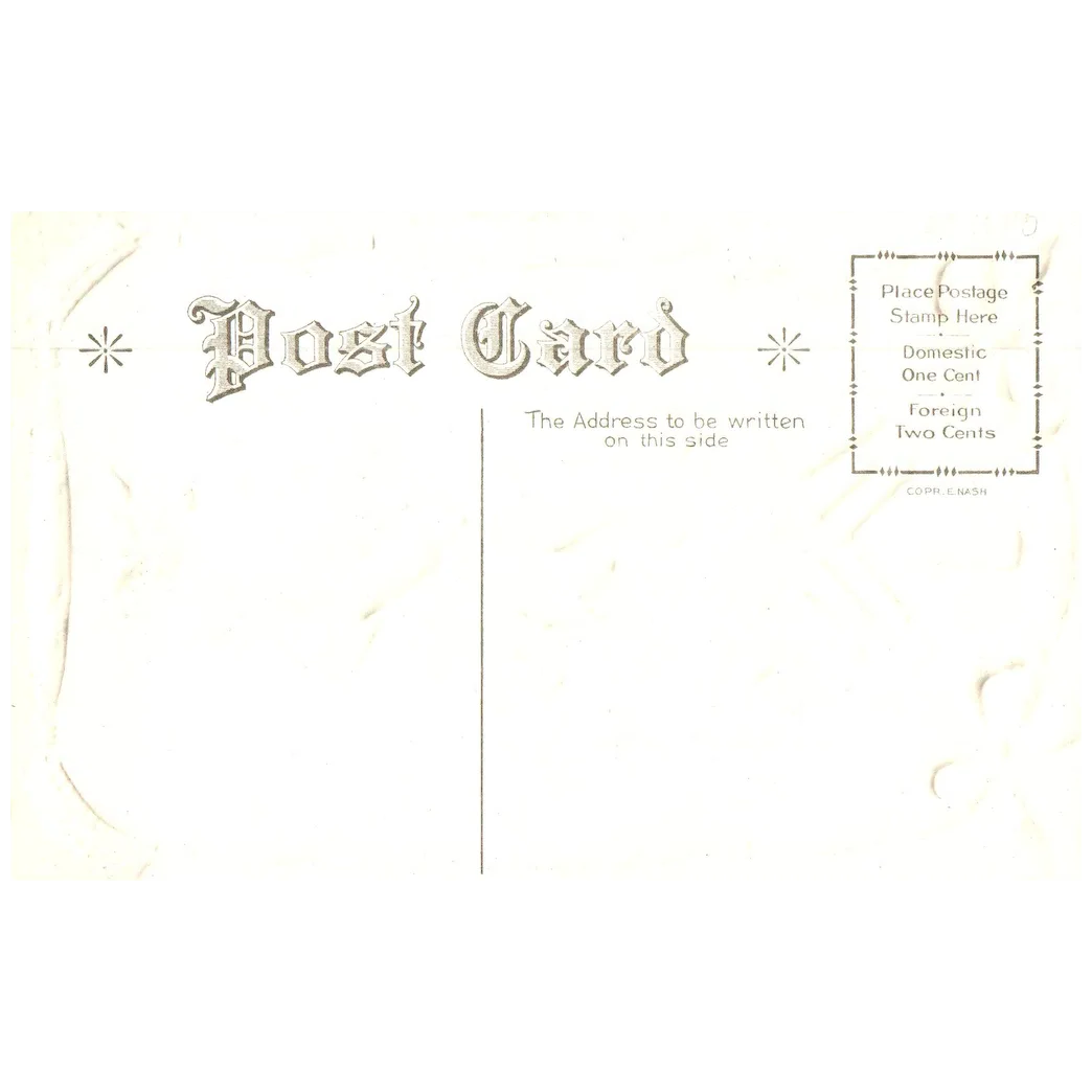 Wishing You a Joyful Fourth Soldier with Fireworks Vintage July 4th Postcard