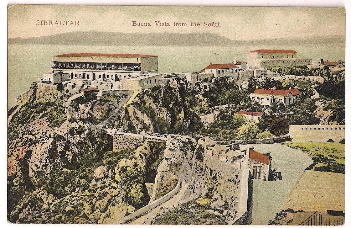 Buena Vista from the South Gibraltar Postcard