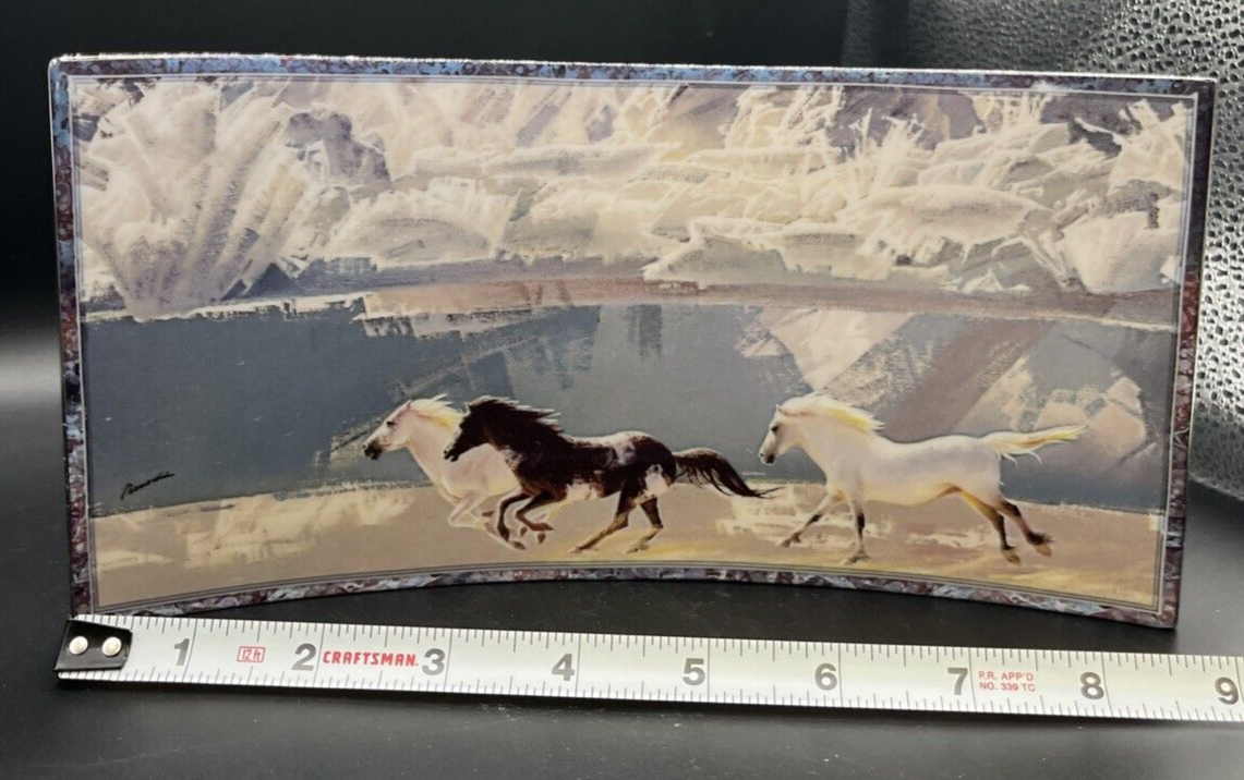 Bradford Freedom’s Triumph Freedom of the Sea Horse Porcelain Plate A0282