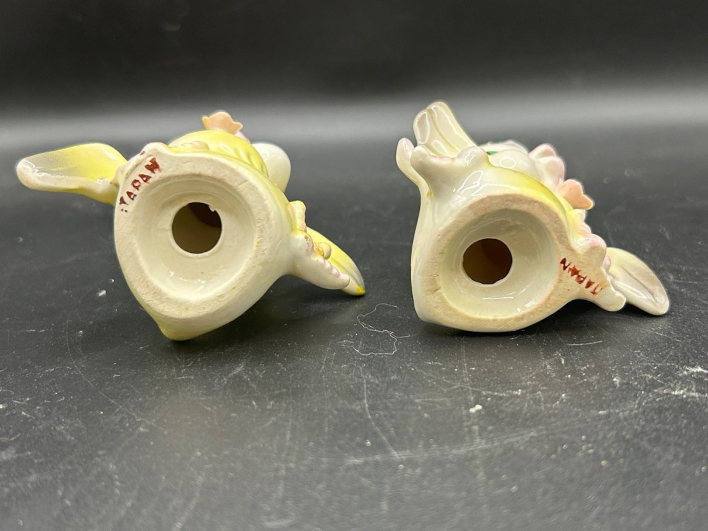 VTG Baby Birds Chicks Anthropomorphic Salt & Pepper Shakers JAPAN