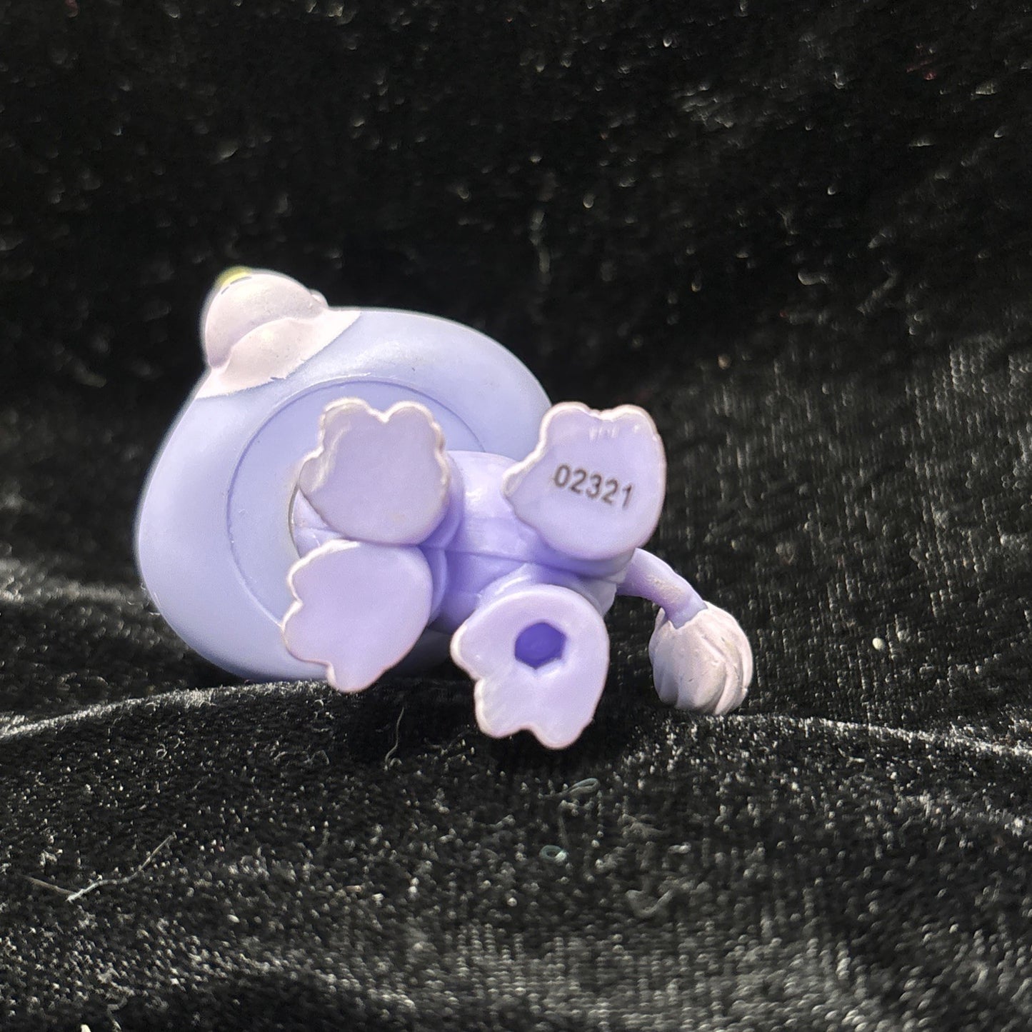 Littlest Pet Shop LPS Purple Rhino blue eyes #1908