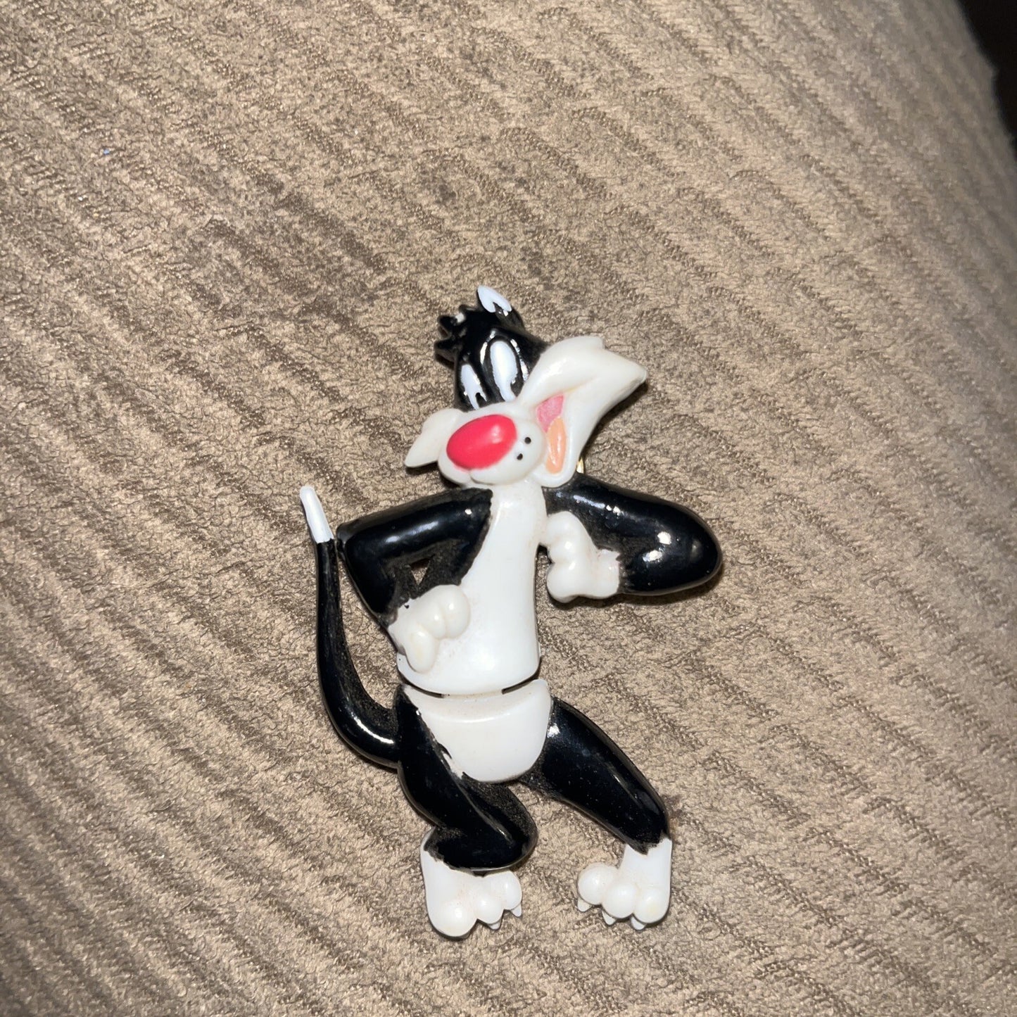 Vintage Lot SYLVESTER Pinback Hat Pins Cartoon Cat Looney Tunes Tweety