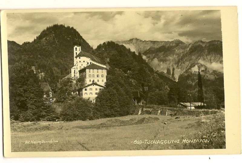 RPPC Tschaugguns Montafon Fot Heim Dornbirn Austria
