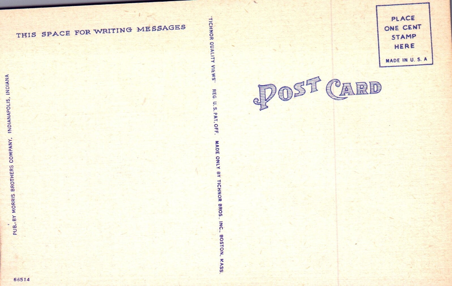 Greetings from Indianapolis Indiana Large Letter Indiana IN Vintage Postcard