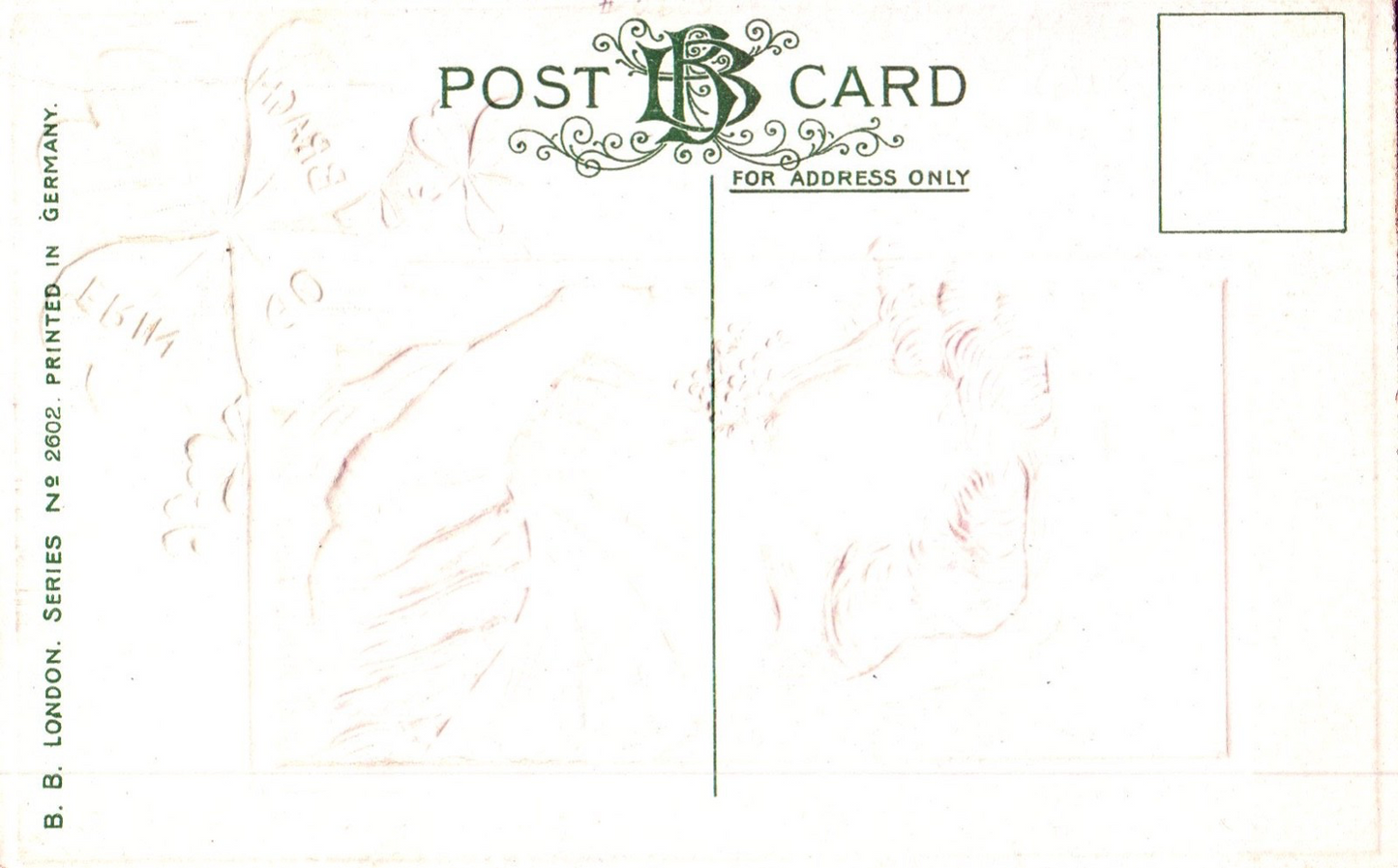 St Patrick's Day To Greet You Irish Girl Wearing Green St. Patricks Day Postcard