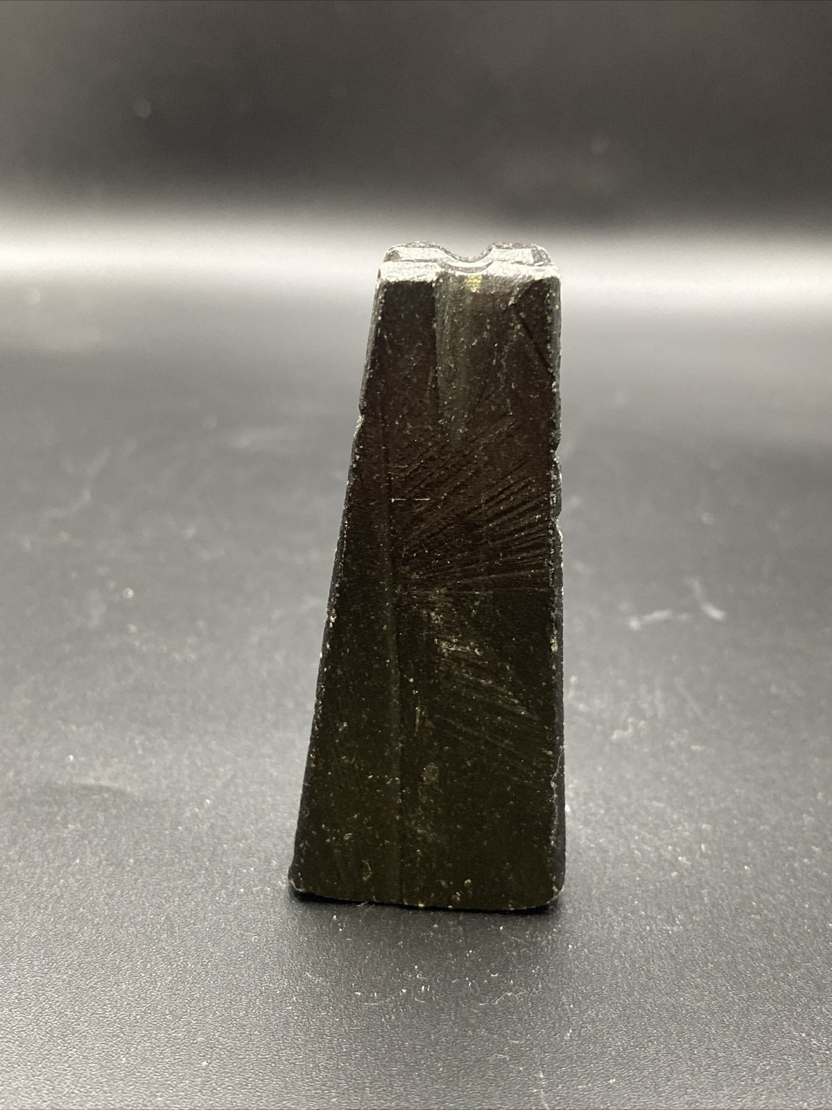 2 1/2 " BLACK Marble  Onyx Stone Replacement Chess Piece