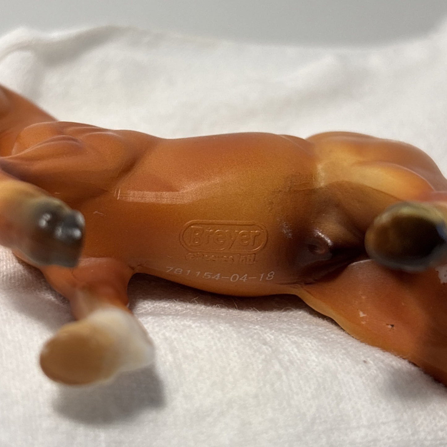 Breyer Stablemates Chestnut Cob Horse Toy 2018 Retired