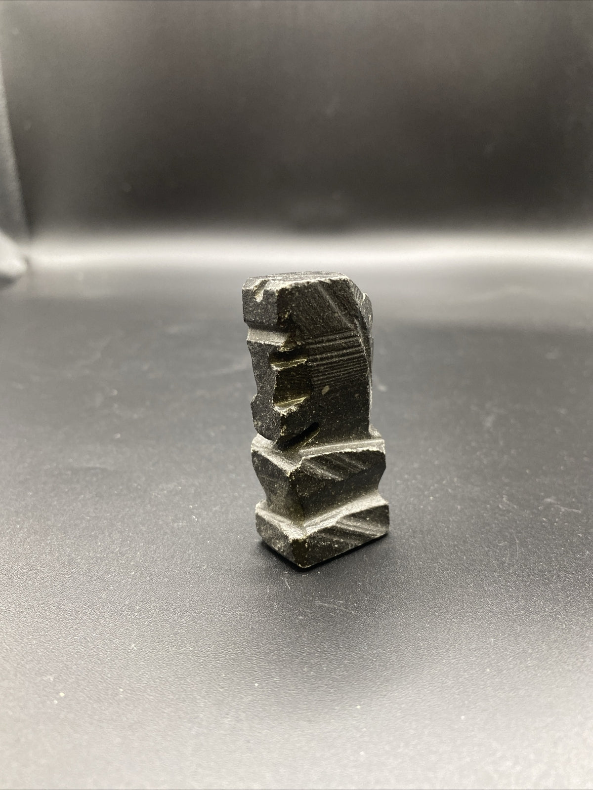 2" BLACK KNIGHT  Horse Marble  Onyx Stone Replacement Chess Piece