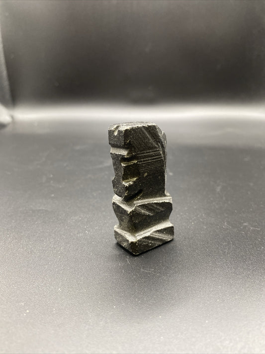 2" BLACK KNIGHT  Horse Marble  Onyx Stone Replacement Chess Piece