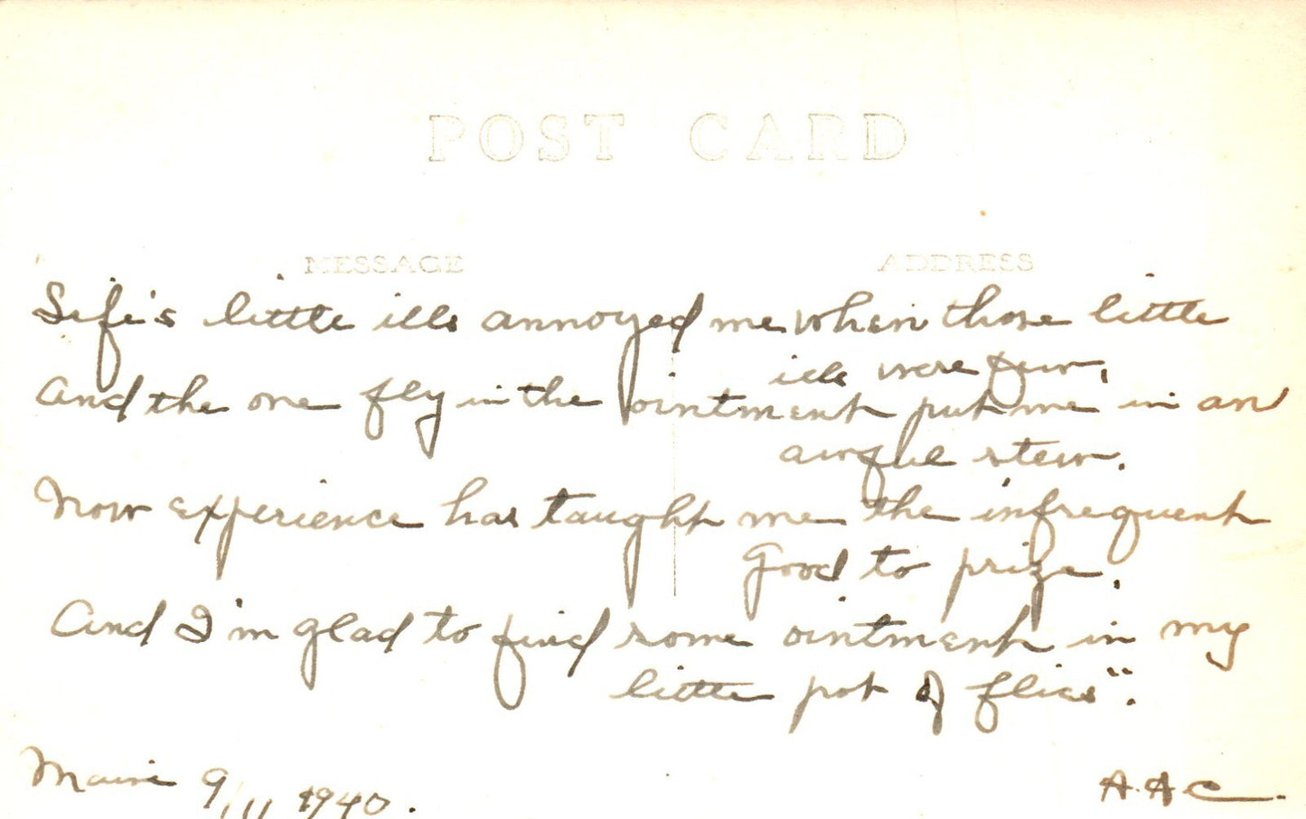 Real Photo Beautiful Scene Moosehead Lake Maine ME Postcard