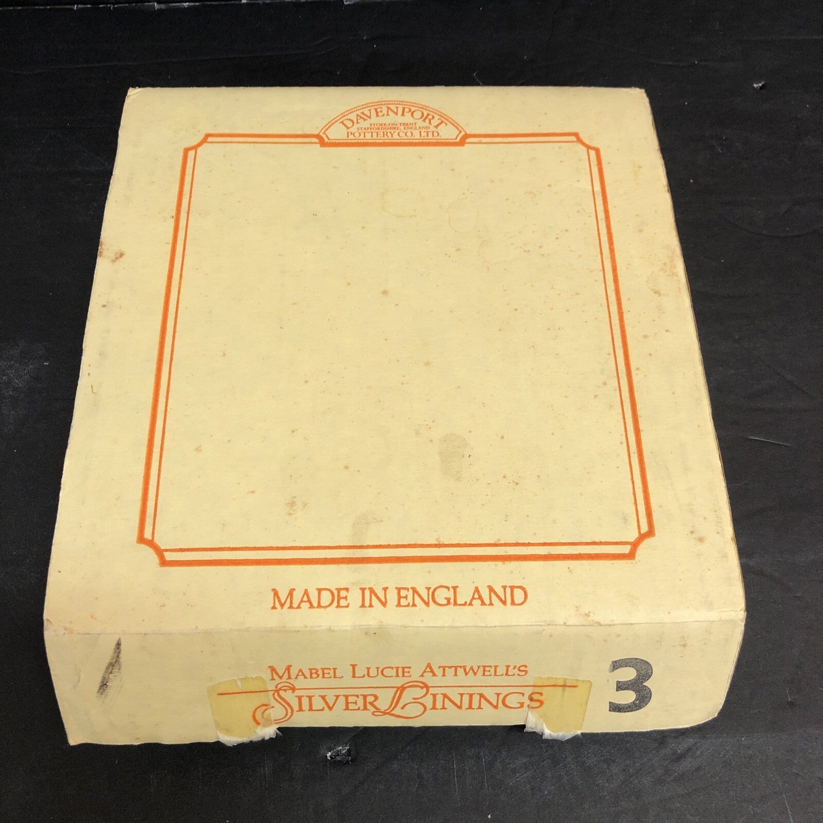 1988 Mabel Lucie Attwell How Good God Collector Plate 7-1/8" Davenport Pottery