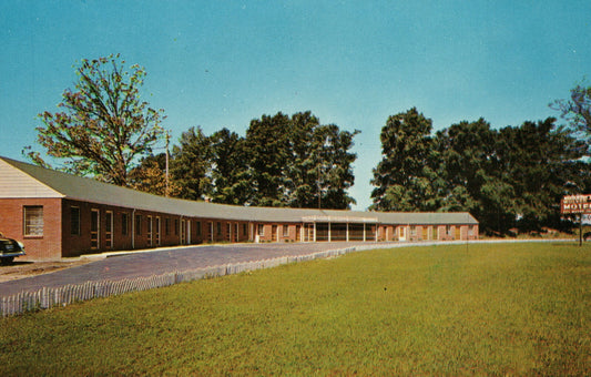 Wolverine Motel Jackson Michigan MI Hotel Motel Postcard