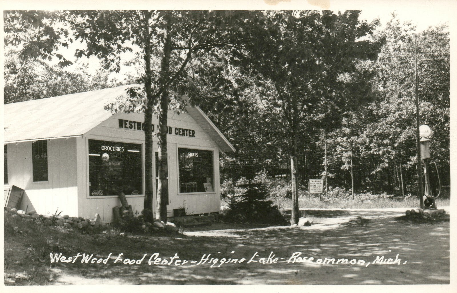 West Wood Food Center-Hiqqins Lake Roscomman Mich Michigan MI