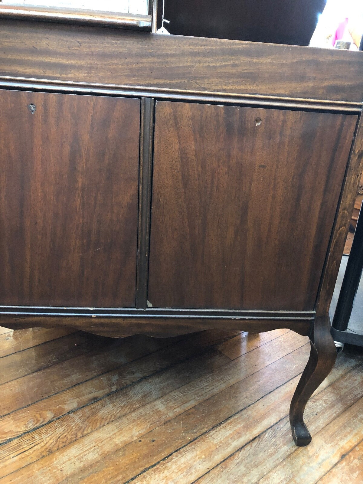 Working Antique Sonora Victrola Record Player Queen Anne 1920's with Video!