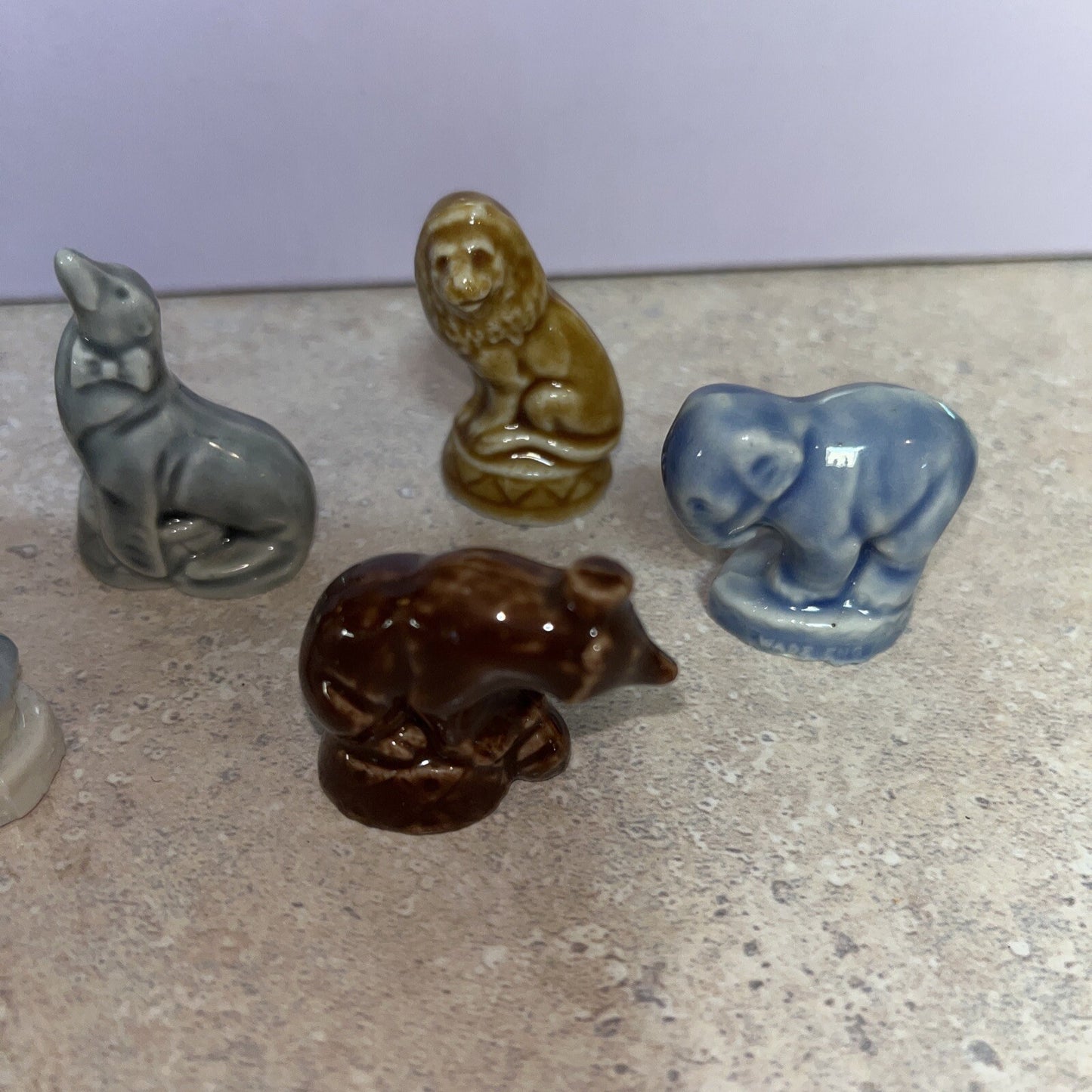 Wade Whimsies Lot Of 6 Vintage Miniature Circus Figurines England
