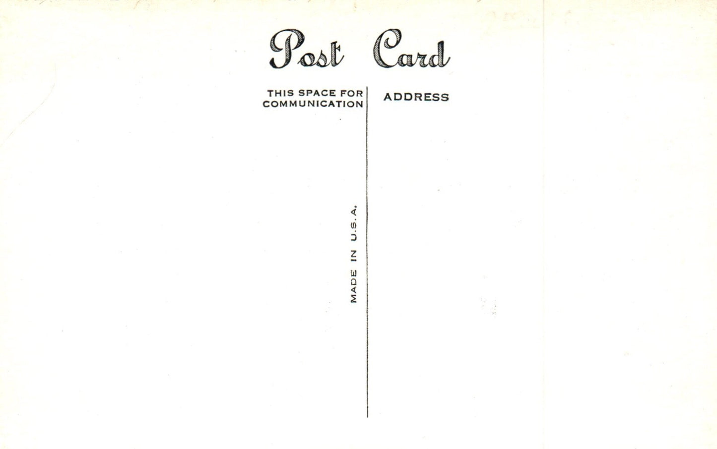 To The Little One Santa's Message to Children Vintage Santa Postcard