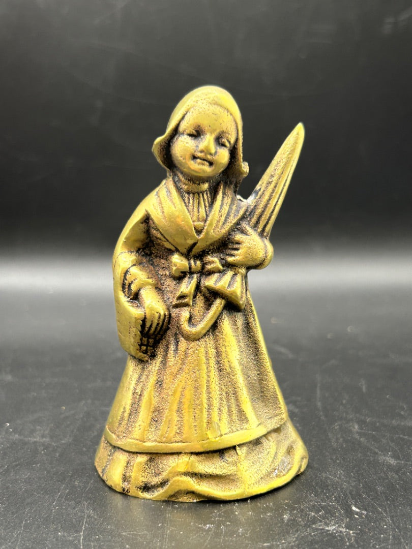 brass bell lady