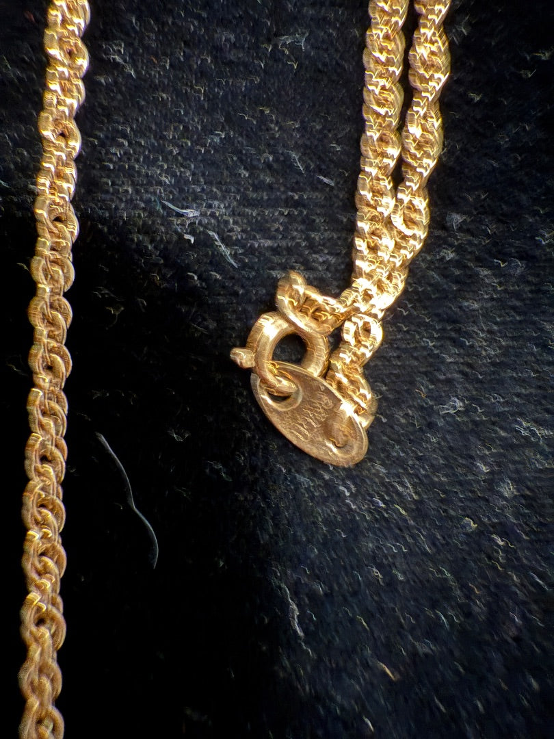 28" Gold Toned Necklace