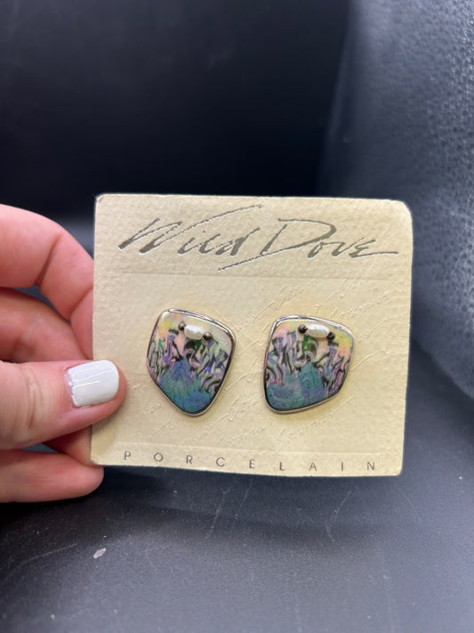 Wild One Porcelain Earring