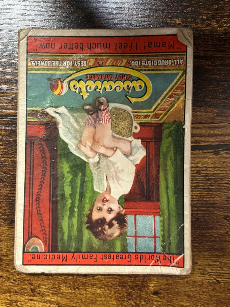 Cascarets Trade Card