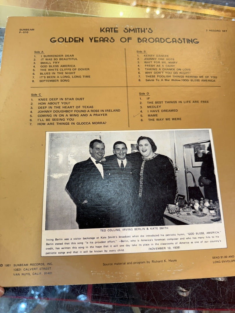 Kate Smith Golden Years of Broadcasting