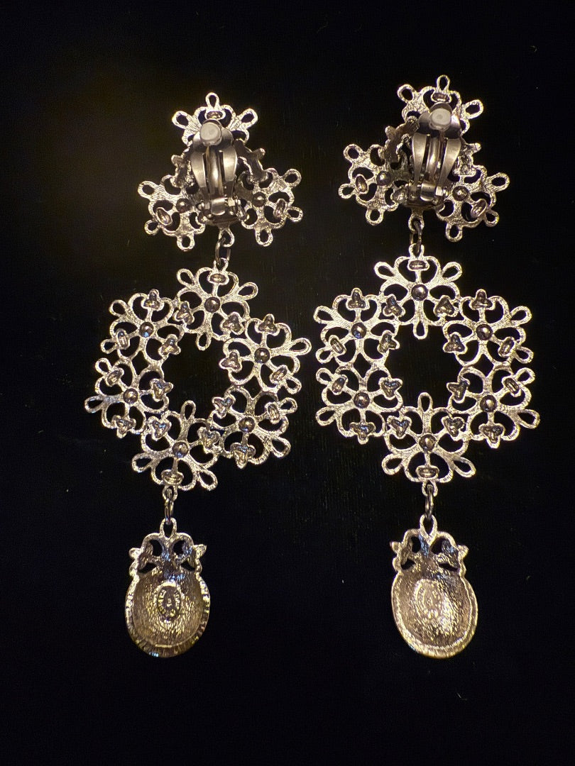 Jose Barrera Avon Clip Earrings