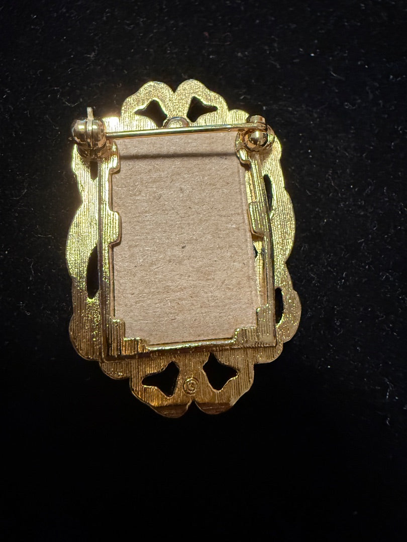 AVON Picture Frame Brooch