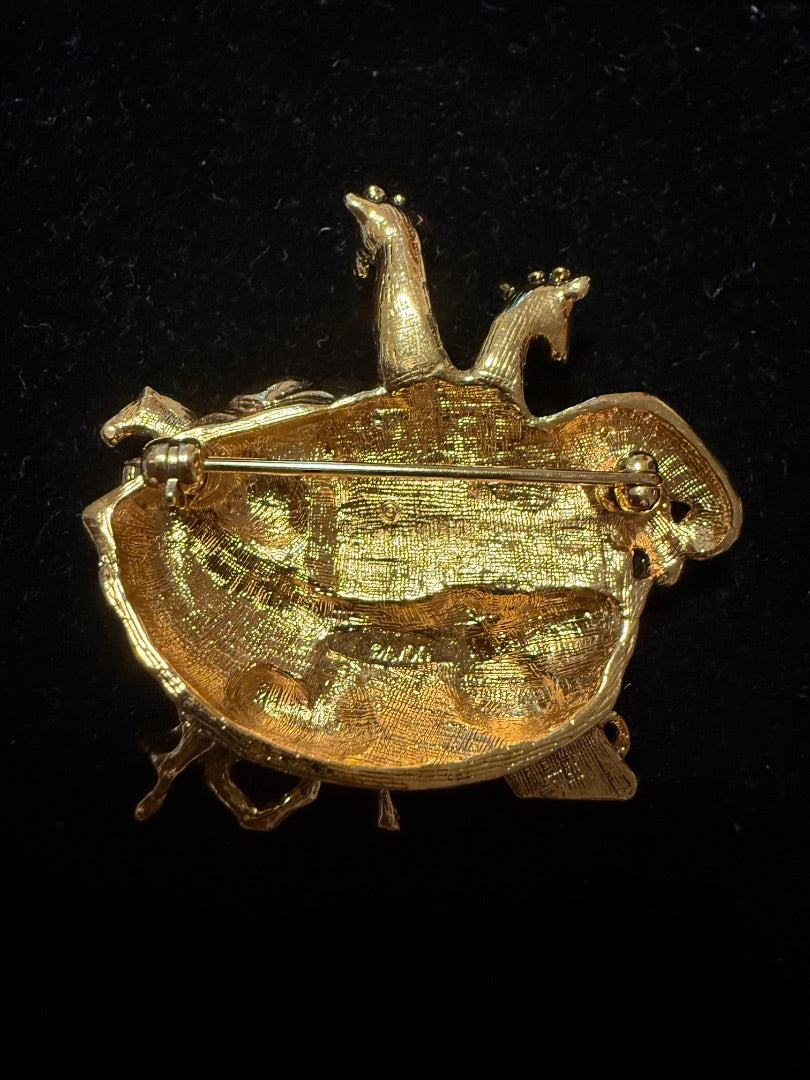Noah’s Ark Avon Brooch