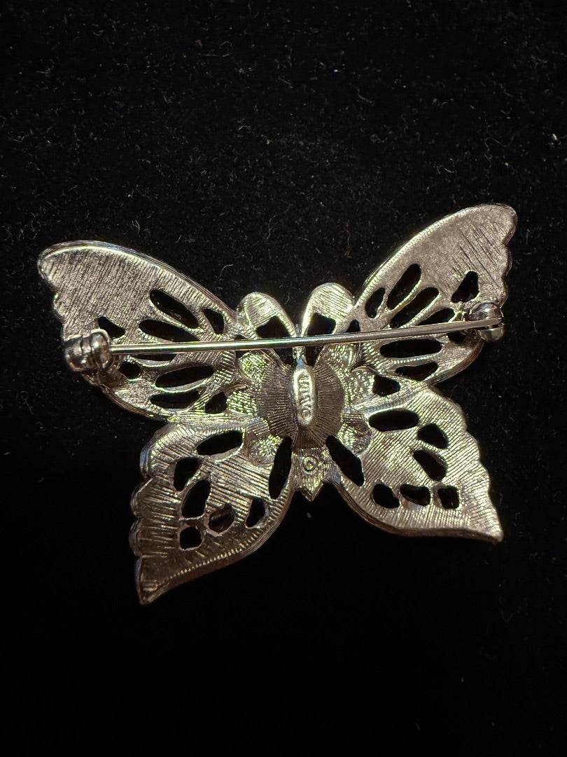 1990’s Marcasite Butterfly Brooch