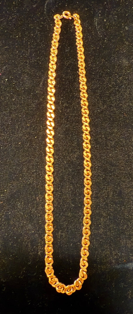 Vintage Rope Choker Necklace by Avon