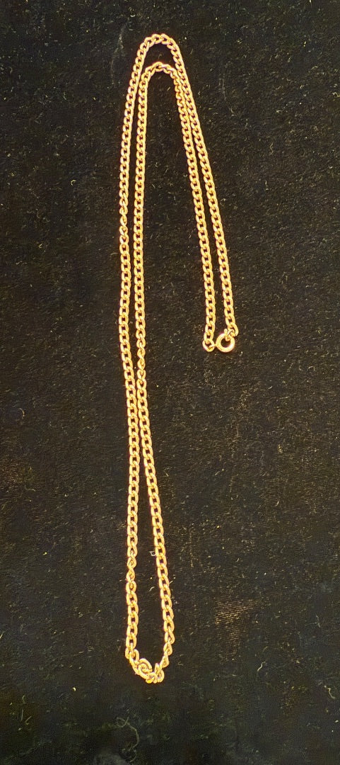 Gold Tone chain necklace