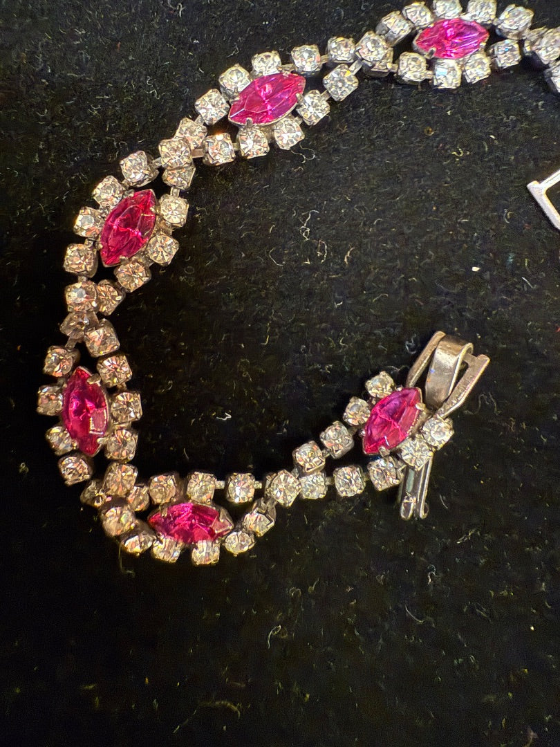 Avon Pink Tennis Bracelet