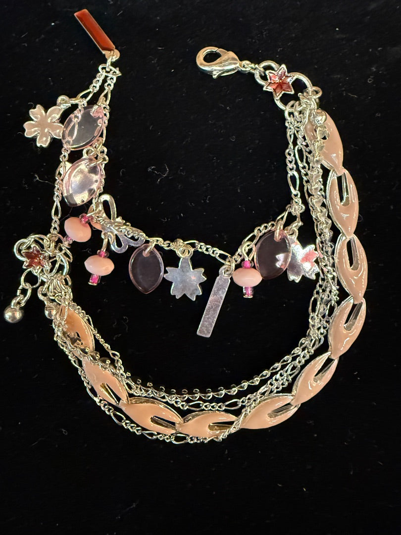 Avon 5-Layer Charm Bracelet