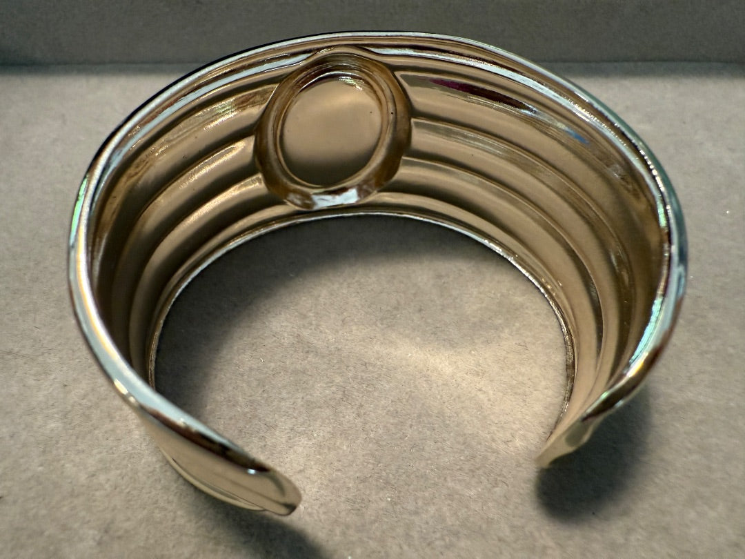 Stonescape Silver Toned Avon Cuff Bracelet