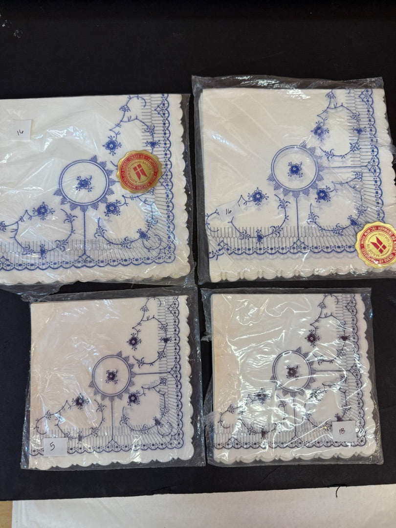 Royal Copenhagen napkin lot
