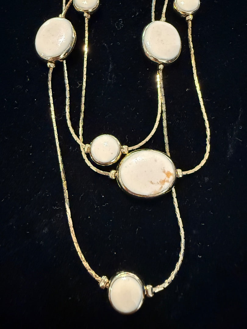 Avon Tailored Classic 3 strand Gold Tone