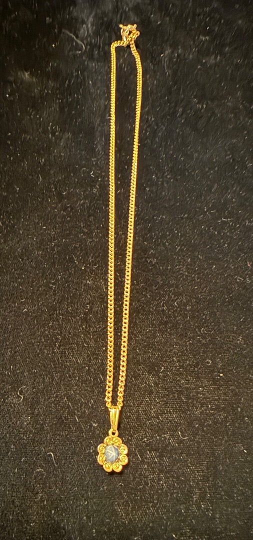 1977 Venetian lace Amethyst Adjustable Necklace