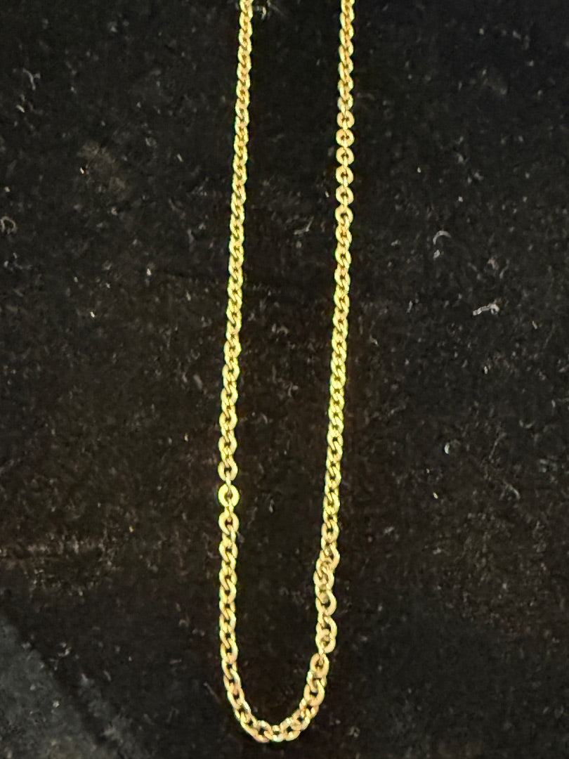Vtg Long Chain Avon Necklace