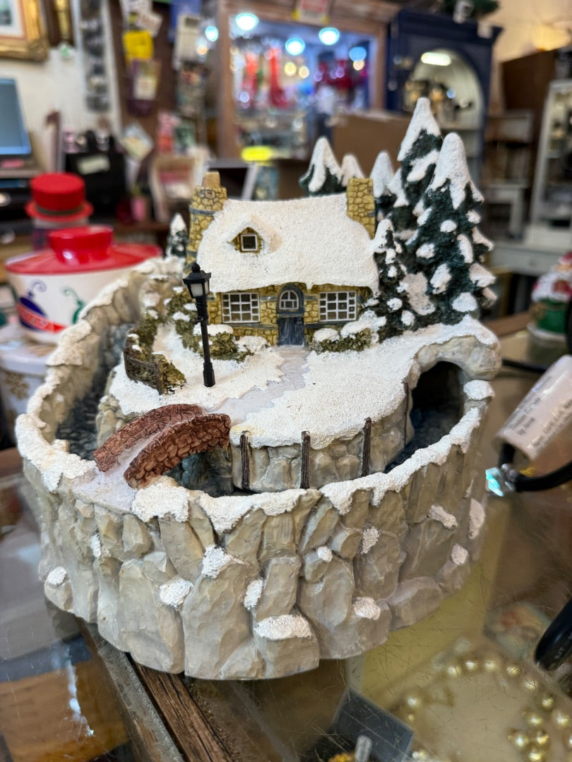 Thomas Kinkade waterfall