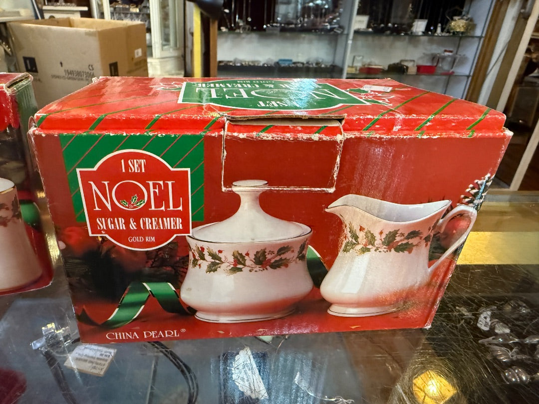 Noel Sugar Creamer