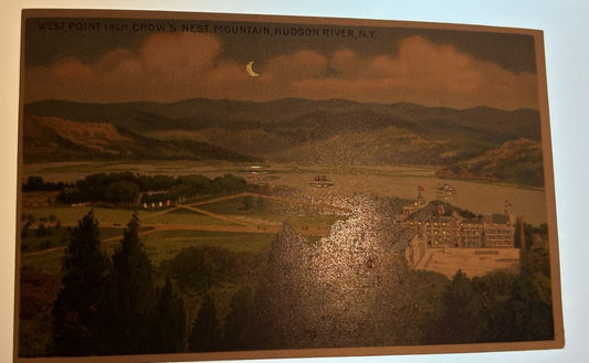 West Point From Crow's Nest Mountain, Hudson River, New York