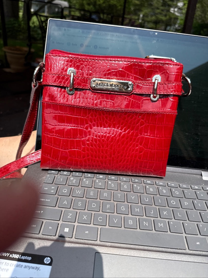 Red Liz Clayborne Purse