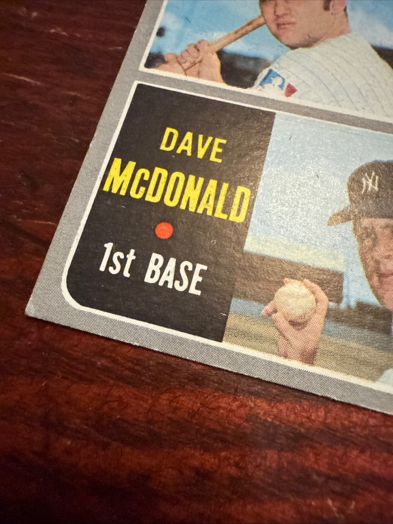 1970 Topps - 1970 Rookie Stars Yankees THURMAN MUNSON, DAVE MCDONALD #189 (RC)